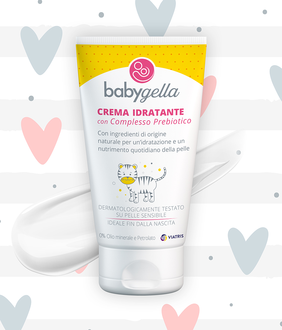 Crema idratante neonato Babygella 